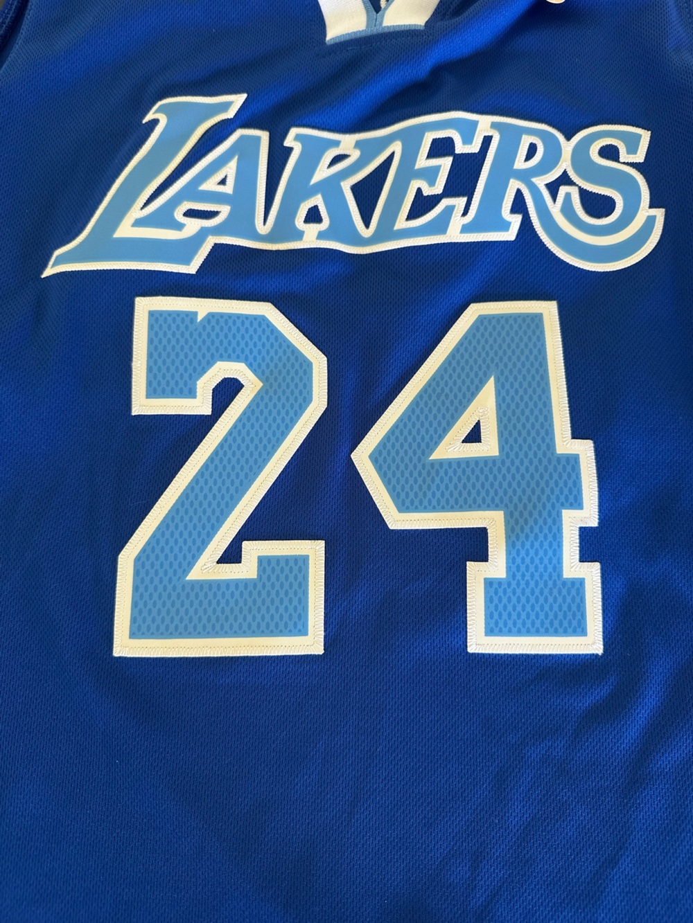 Adidas Kobe Bryant NBA Lakers Athletic Jersey in Royal Blue Size XL